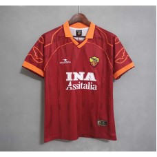 Roma 99/00 Home Red Soccer Jersey